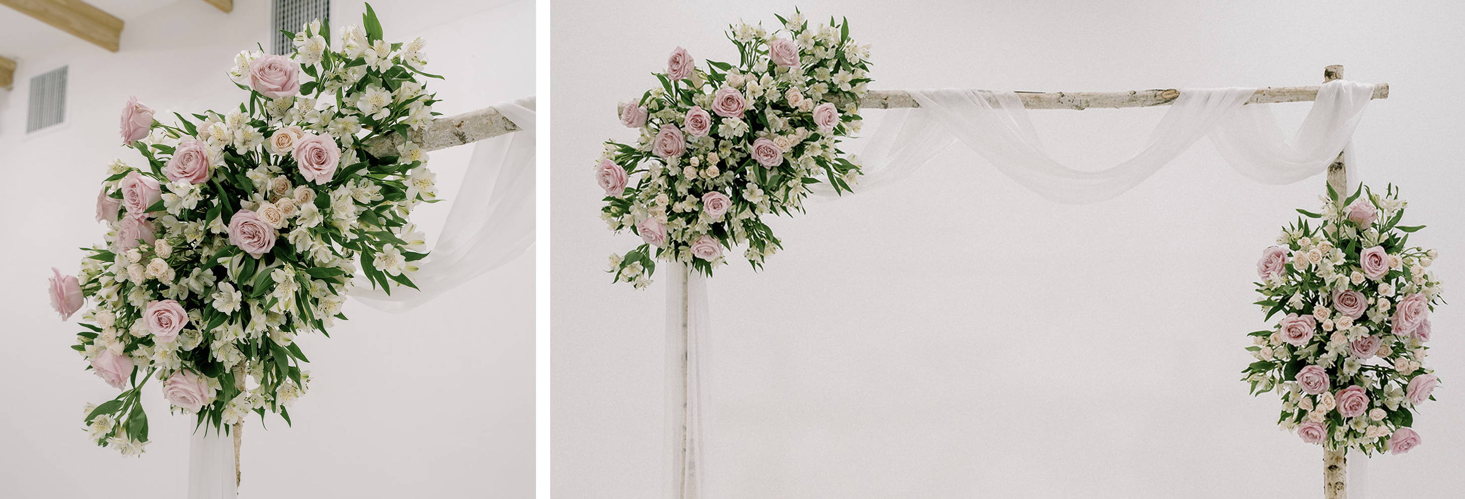 Real Feel Foam Flowers, Wedding & Event Wall