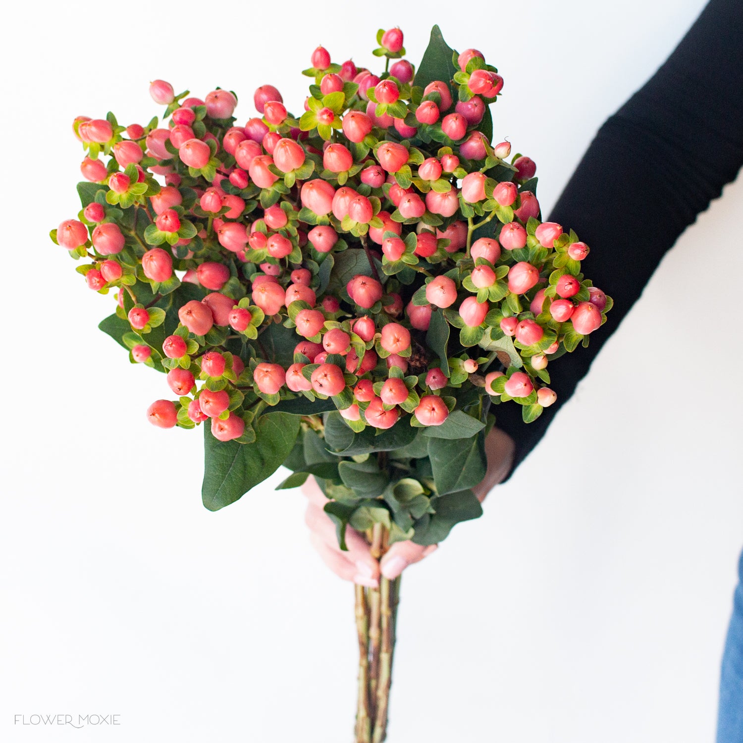 Peach Hypericum Berries | DIY Wedding Flowers | Flower Moxie