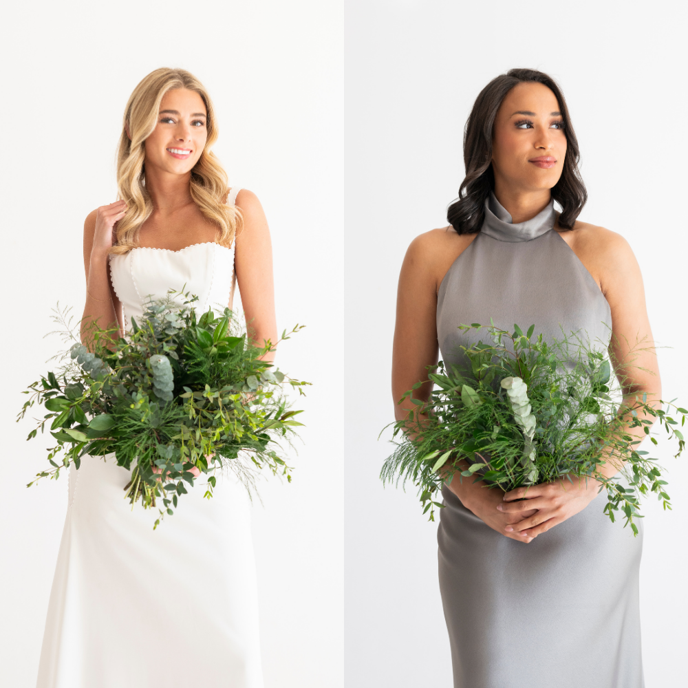 Greenery Only Premade - Bridal Package | Flower Moxie DIY Wedding
