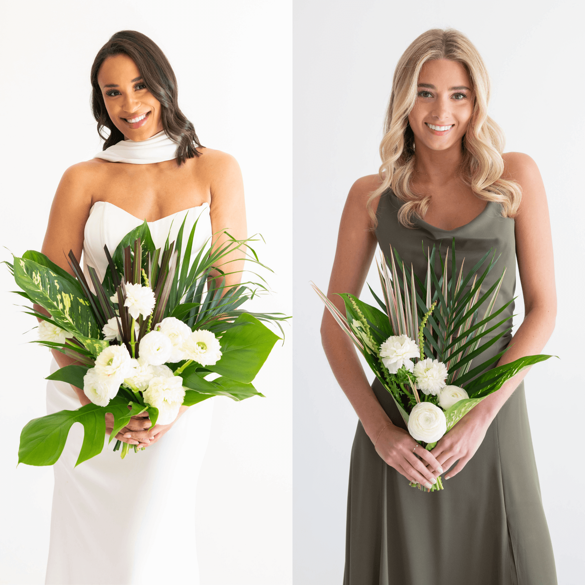 Tropical Minimalism Premade - Bridal Package | Flower Moxie DIY