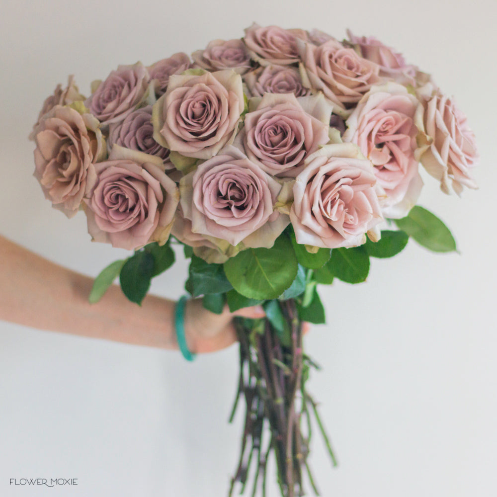 Amnesia Lavender Roses, DIY Wedding Flowers