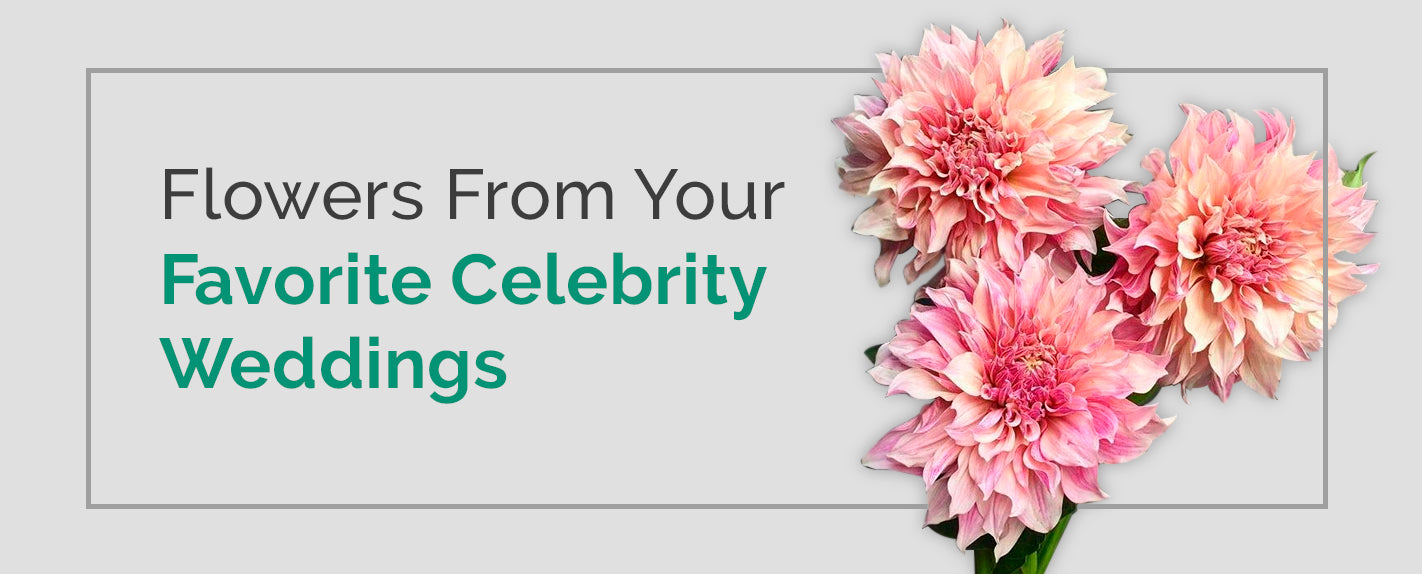 Popular Celebrity Wedding Flowers