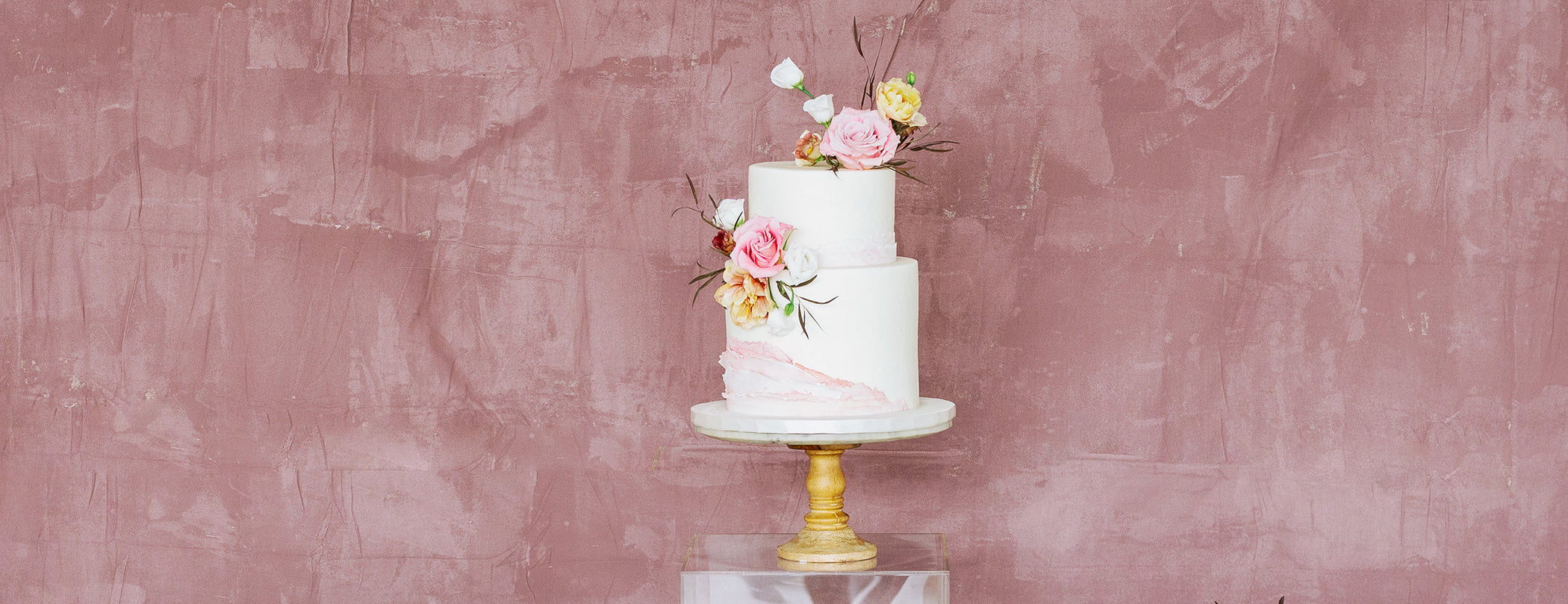 How to Decorate a Wedding Cake with Flowers DIY Flowers Flower Moxie