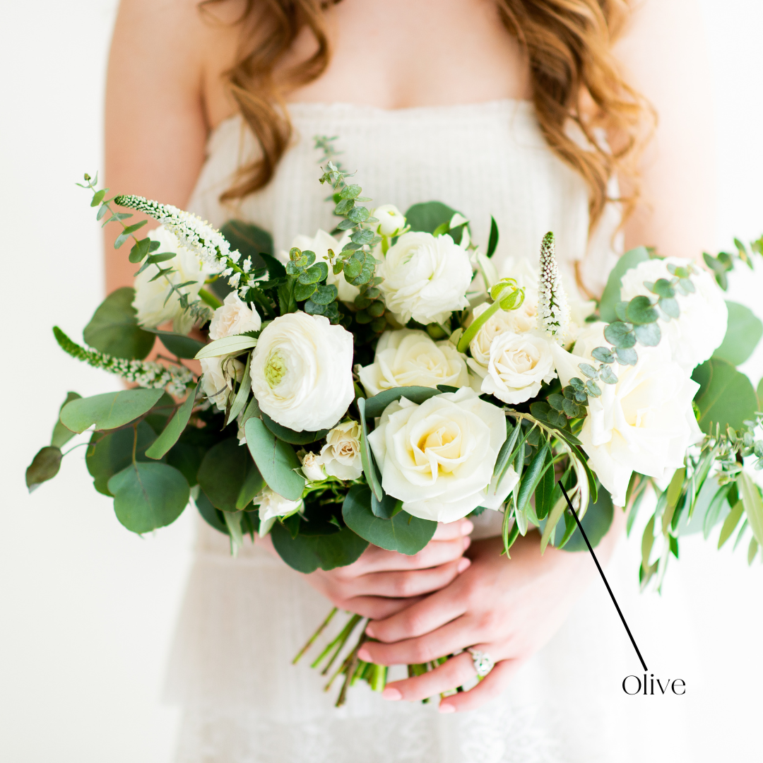 Olive Branches, DIY Wedding Flowers