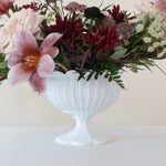 White Lace Chalice Plastic Compote