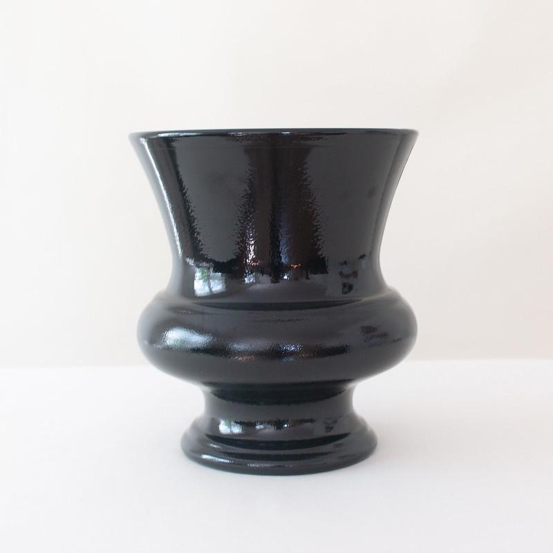 Black Designer Resin Urn