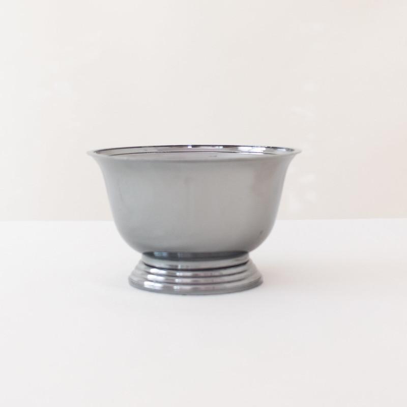 Moody Black Pearl Plastic Bowl