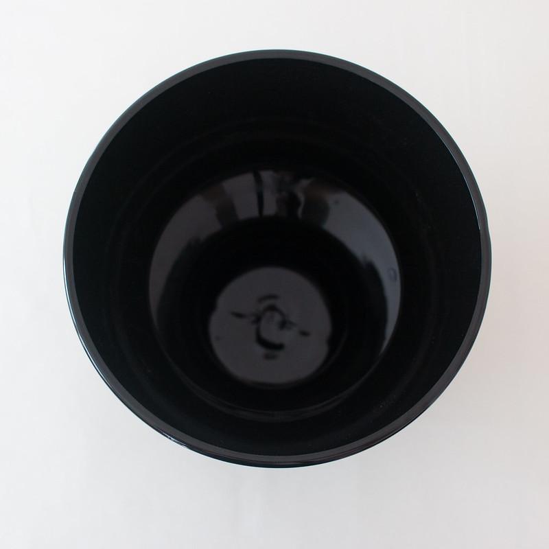 Black Designer Resin Urn