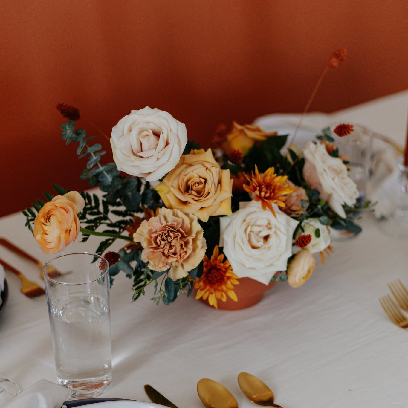 terracotta bowl for diy centerpieces