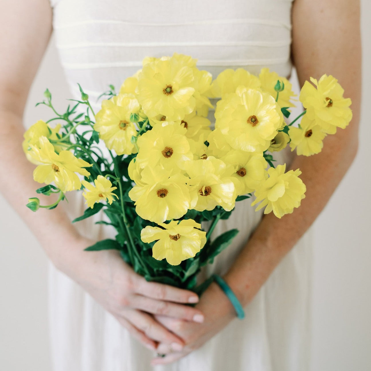Yellow Butterfly Ranunculus | Flower Moxie DIY Wedding Flowers