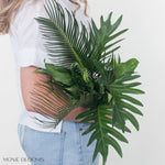 tropical greenery bouquet