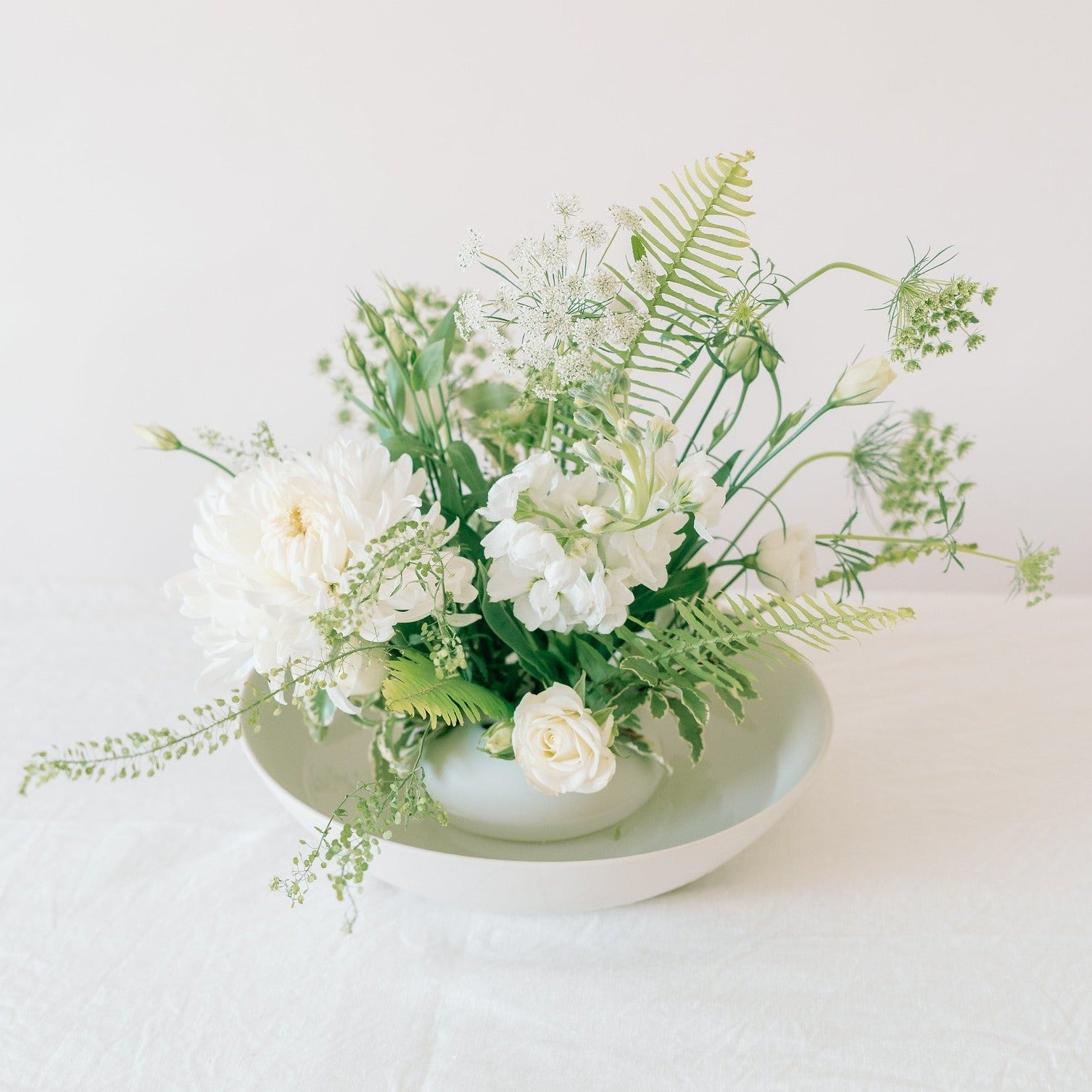 white wildflower whimsy diy flower package