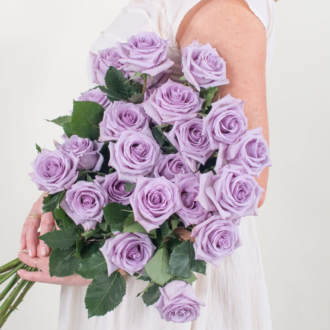Ocean Song Lavender Roses | DIY Wedding Flowers | Flower Moxie