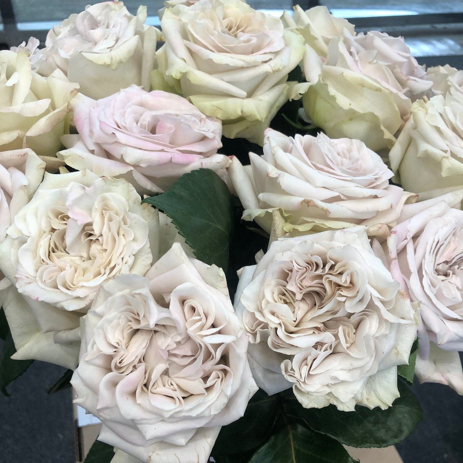 Grey Wedding Garden Roses Westminster Abbey