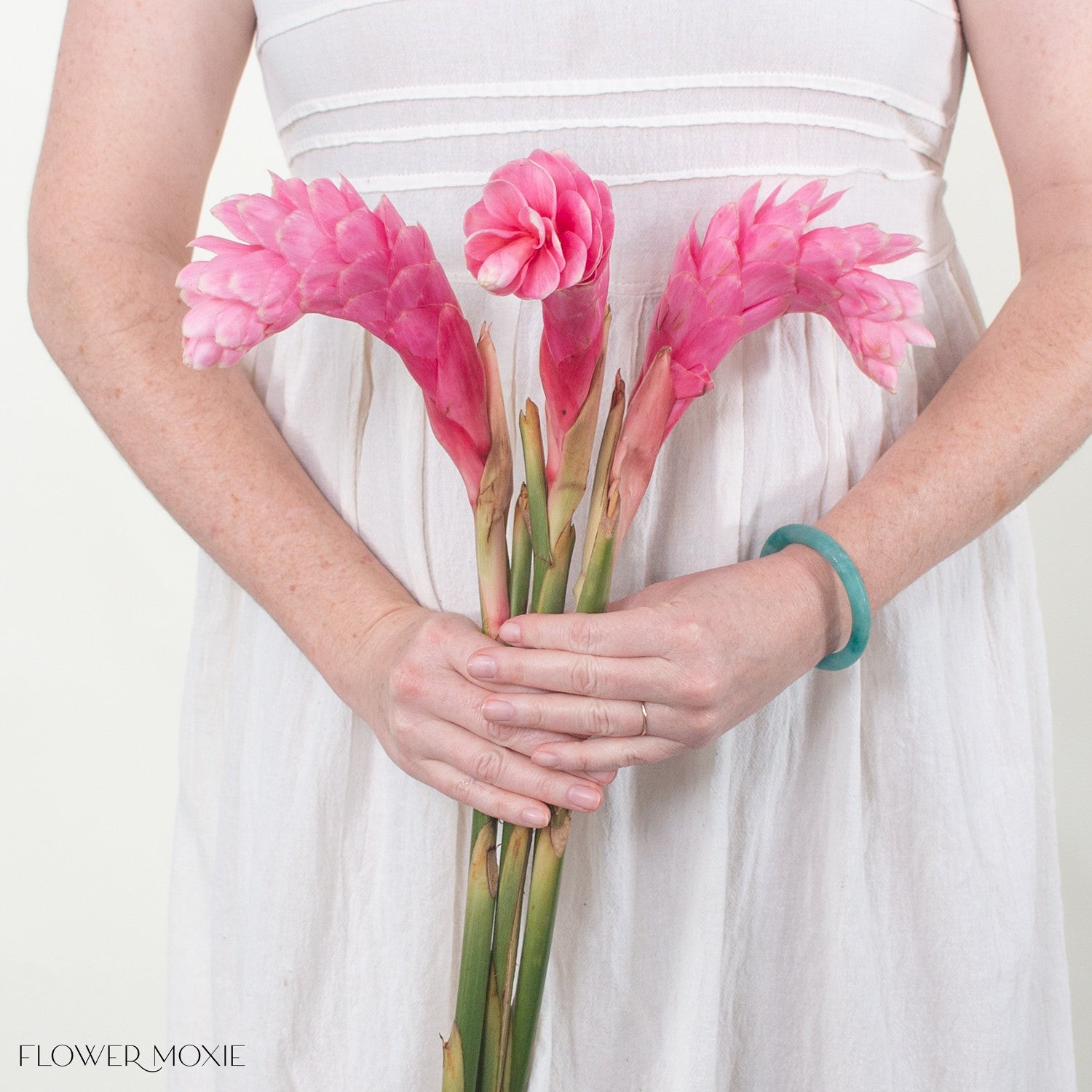 Bulk Pink Ginger Tropical Flowers