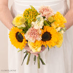 Lemon Sunshine Premade Bridesmaid Bouquet