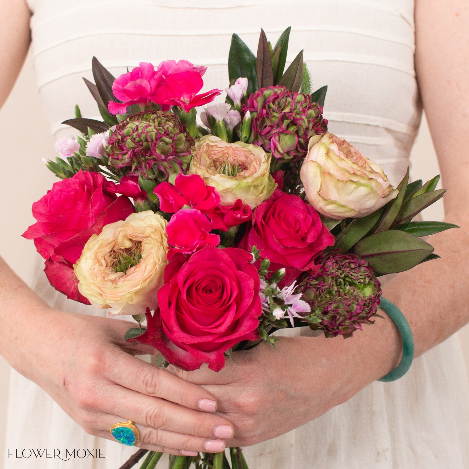 Pink Renegade Premade Bridesmaid Bouquet