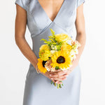 Lemon Sunshine Premade Bridesmaid Bouquet