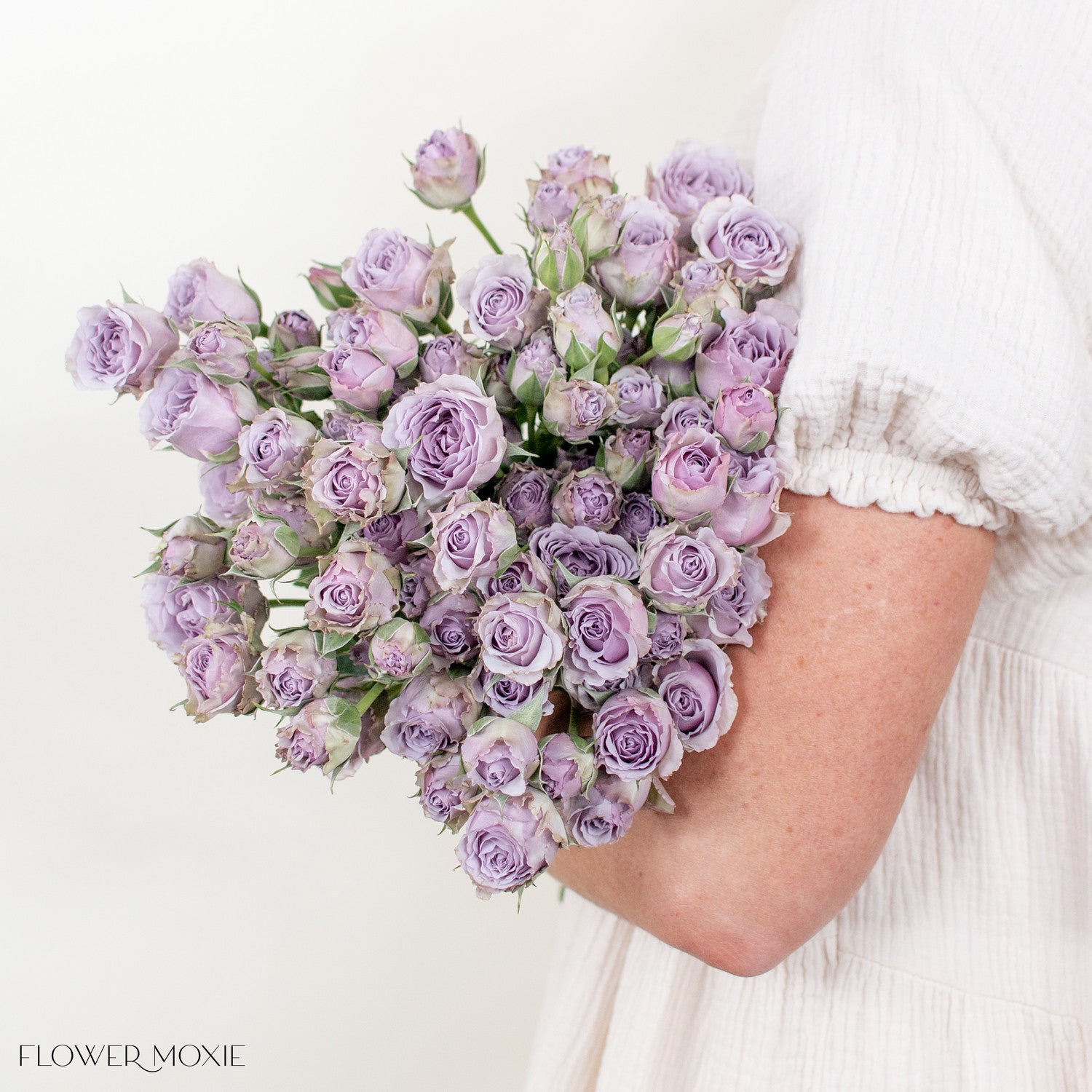 lavender spray roses