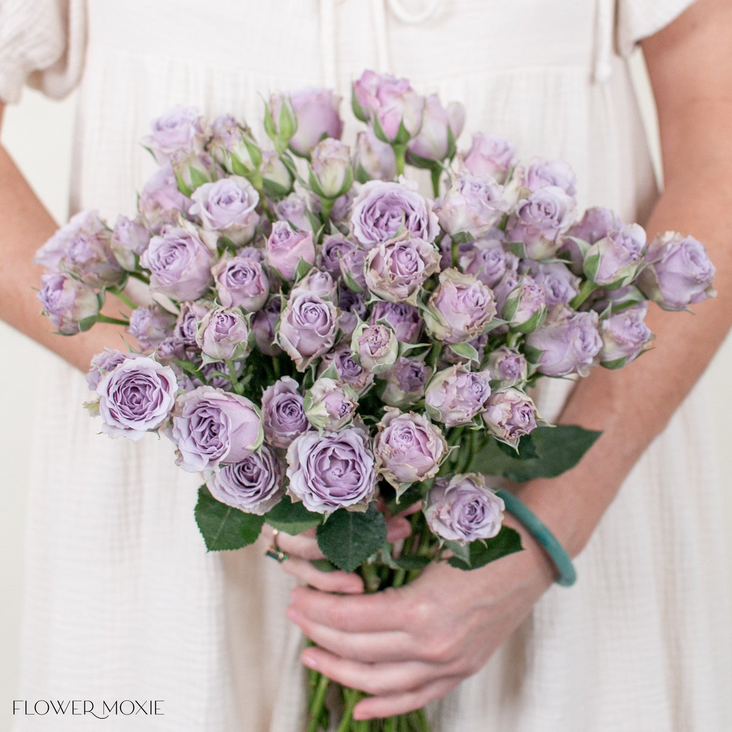 lavender spray roses