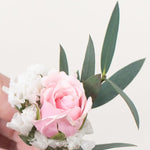 Blush Modern Premade Boutonniere