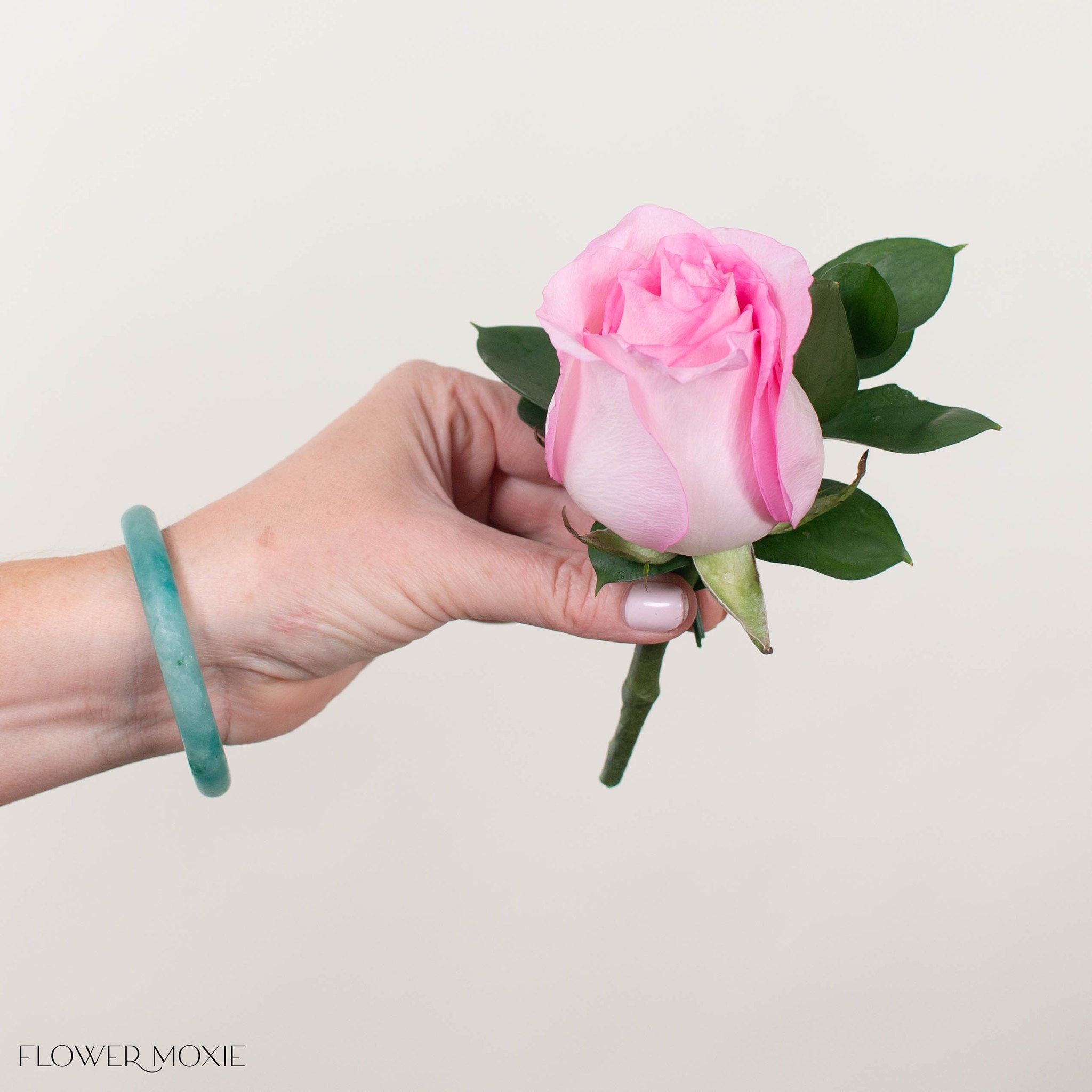 Classic Pink Premade Boutonnieres | Flower Moxie