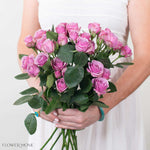 lavender spray roses