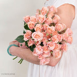 Peach Spray Roses
