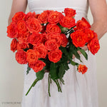 Orange Spray Roses

