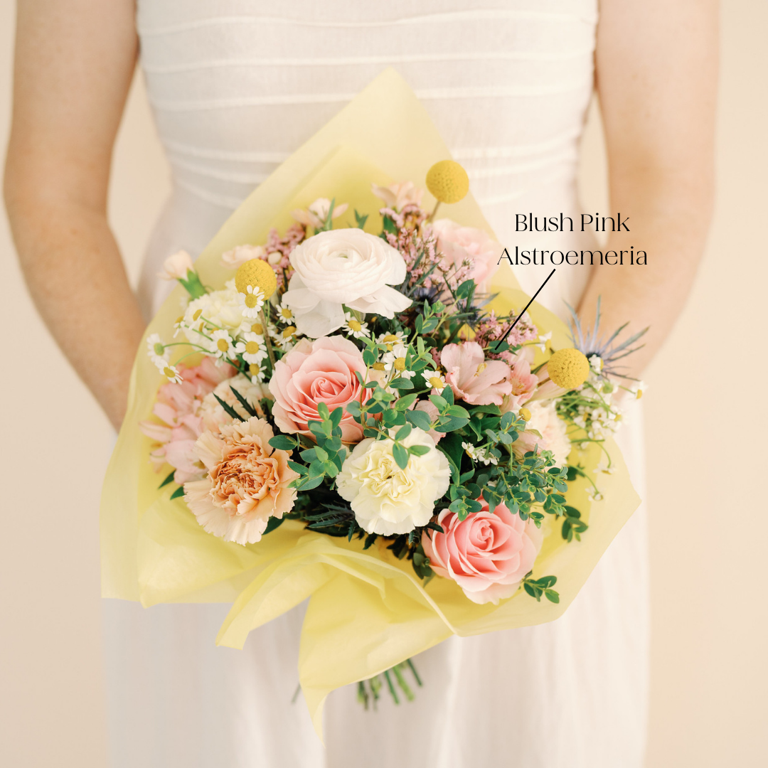 Blush, Pink, and Yellow Paper Bouquet - Large Bouquet - Custom