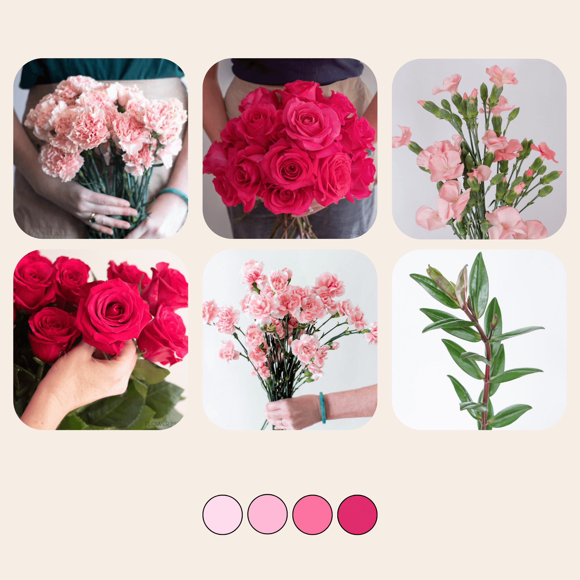 all pinks diy flower box
