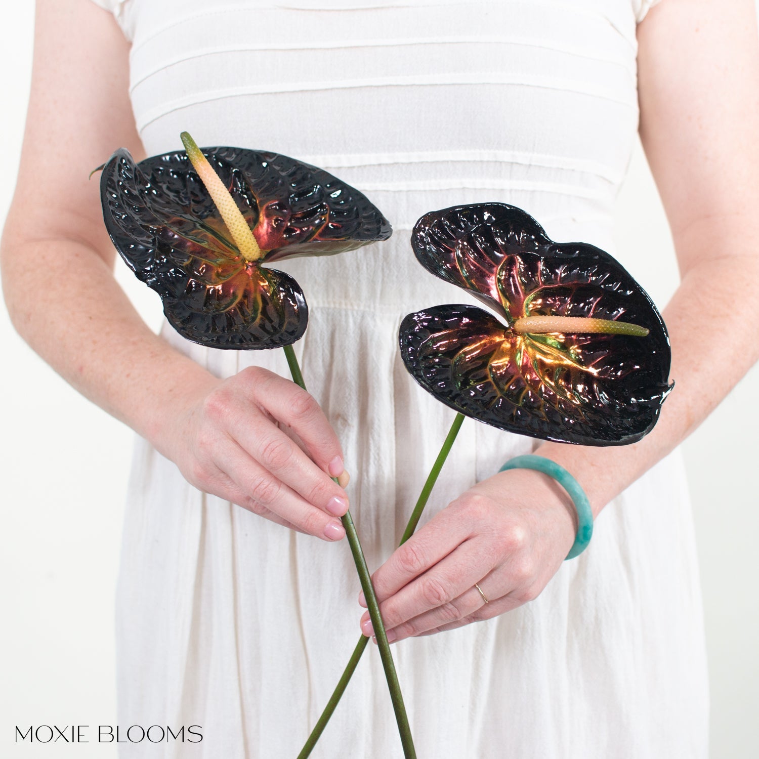 Iridescent Anthurium - Wicked | Free Shipping with Flower Moxie