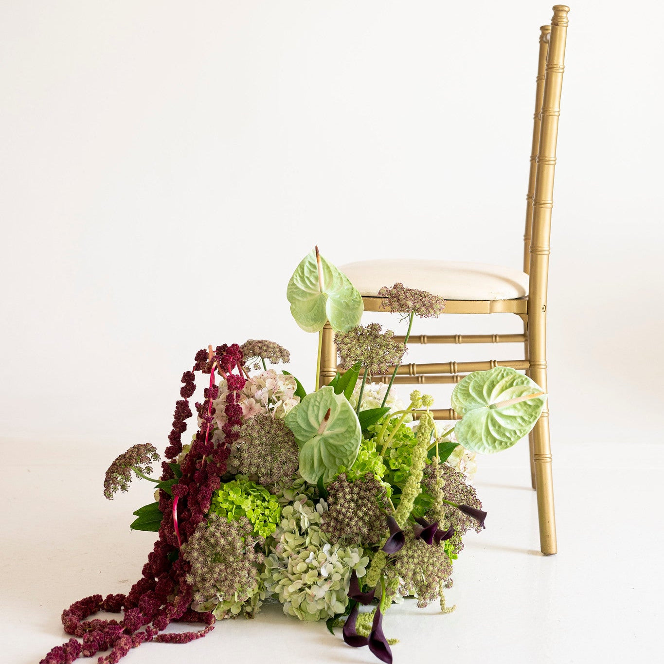 Antique Garden Large Aisle Marker Arrangement
