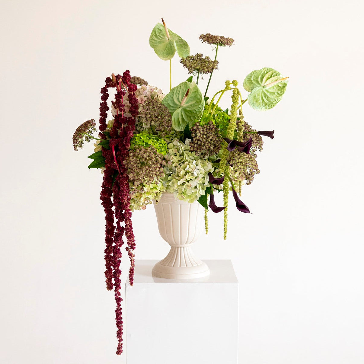 Antique Garden Large Ceremony Urn Arrangement