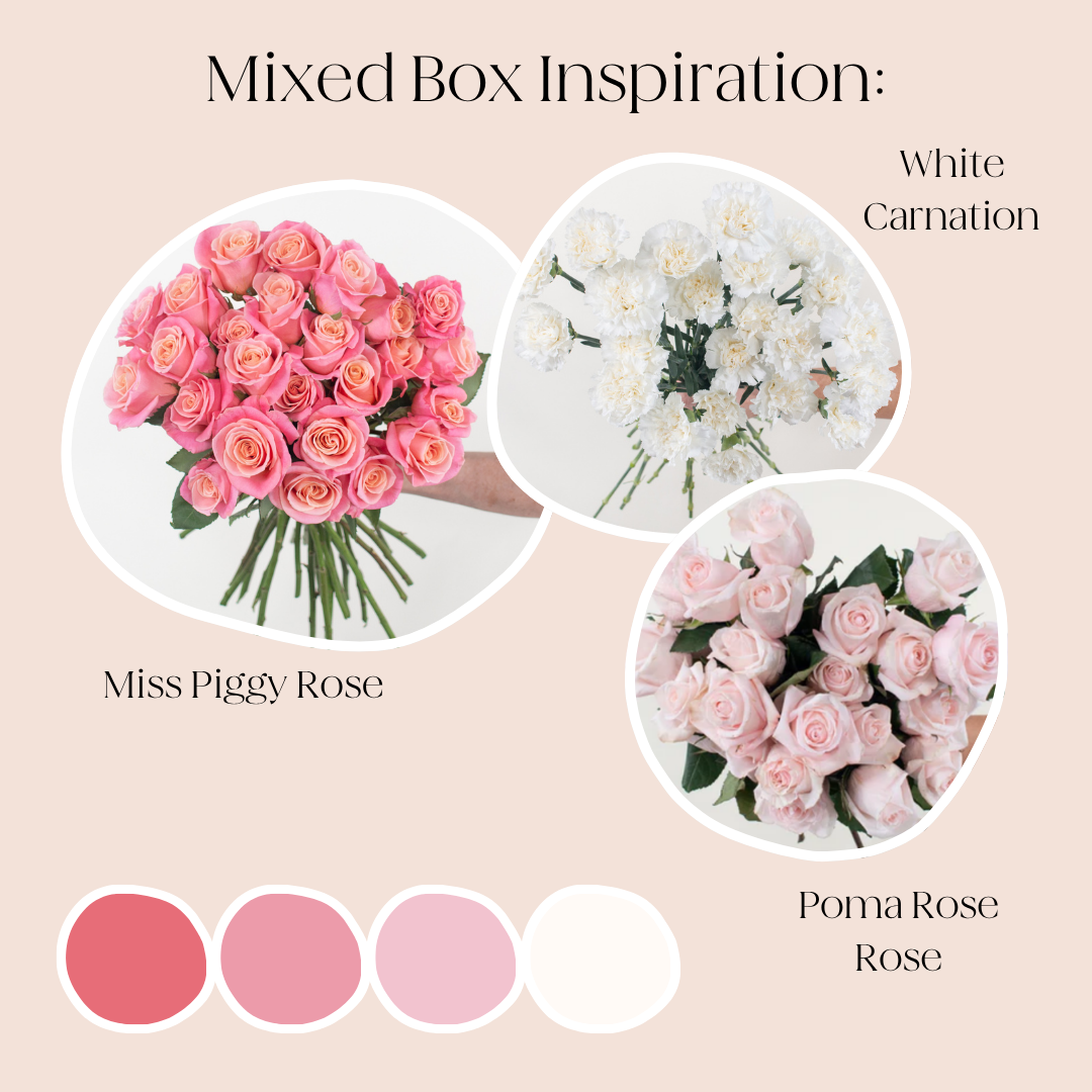 Build Your Own Rose & Carnation Box