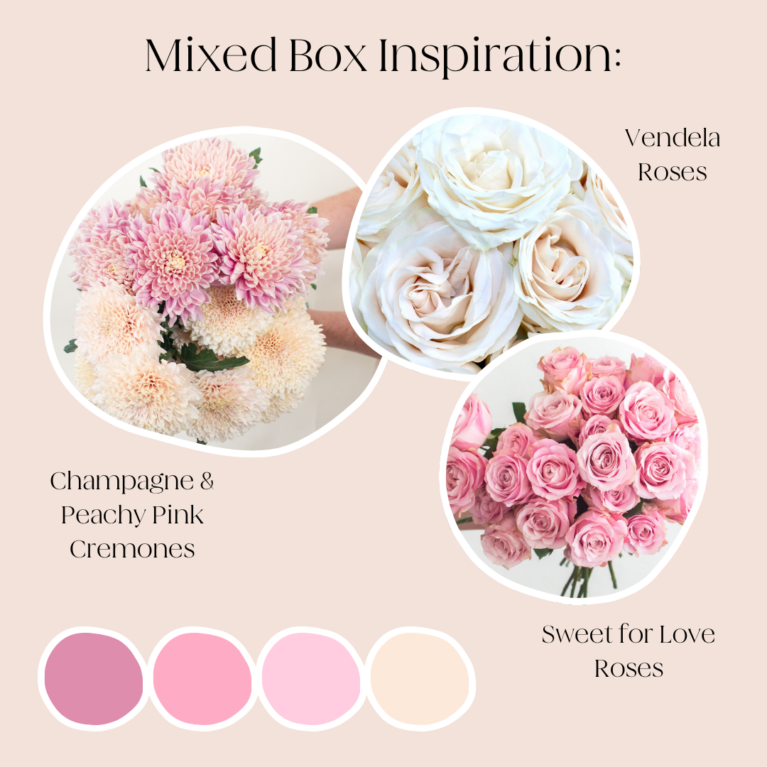 Build Your Own Rose & Cremone Mixed Box
