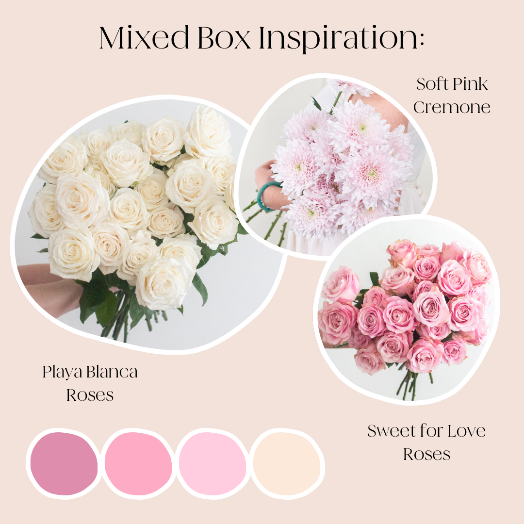 Build Your Own Rose & Cremone Mixed Box