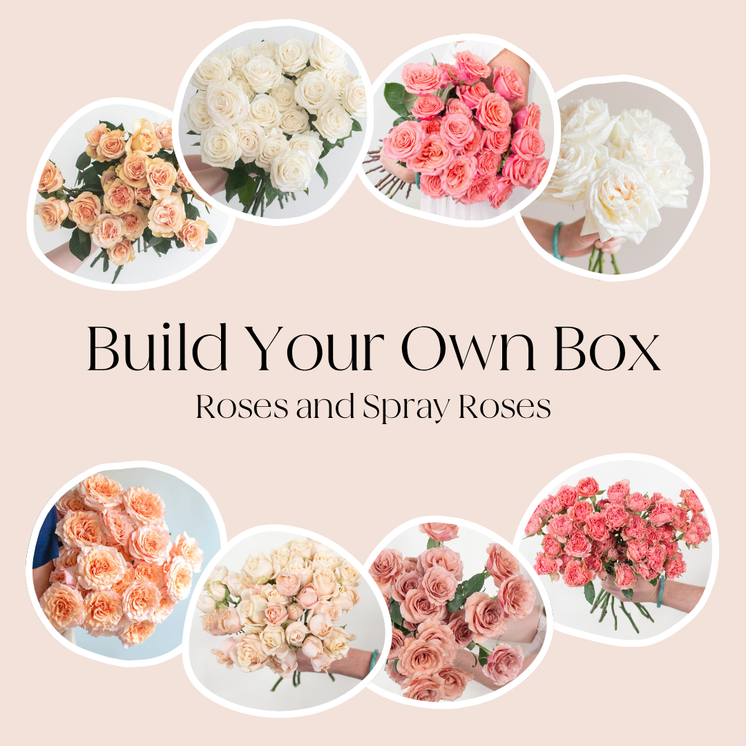 Build Your Own Rose & Spray Rose Mixed Box