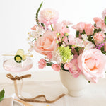 Blush Satin Premade Centerpieces