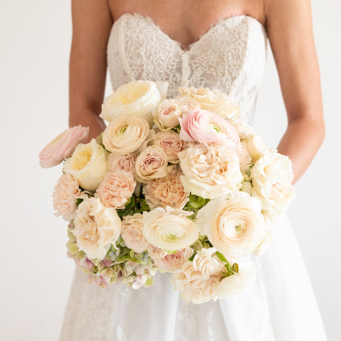 Blushing Hydrangea Bridal Bouquet