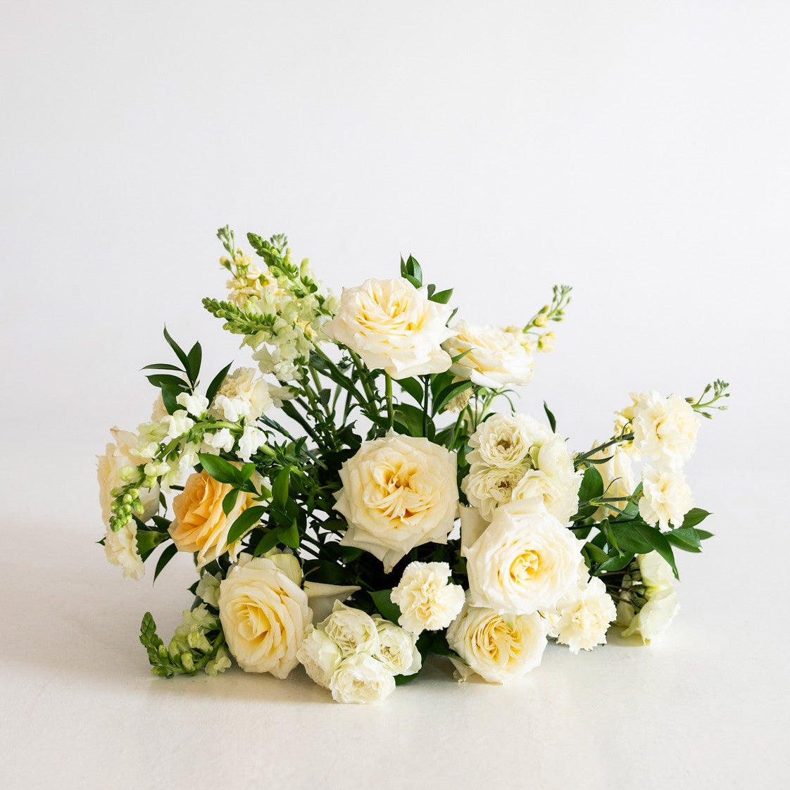 Buttercream Grounded Ceremony Arrangement