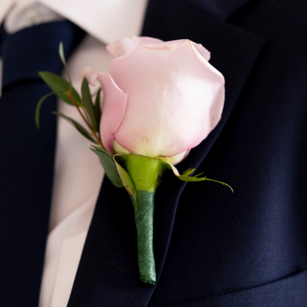 Classic Lavender Premade Boutonnieres
