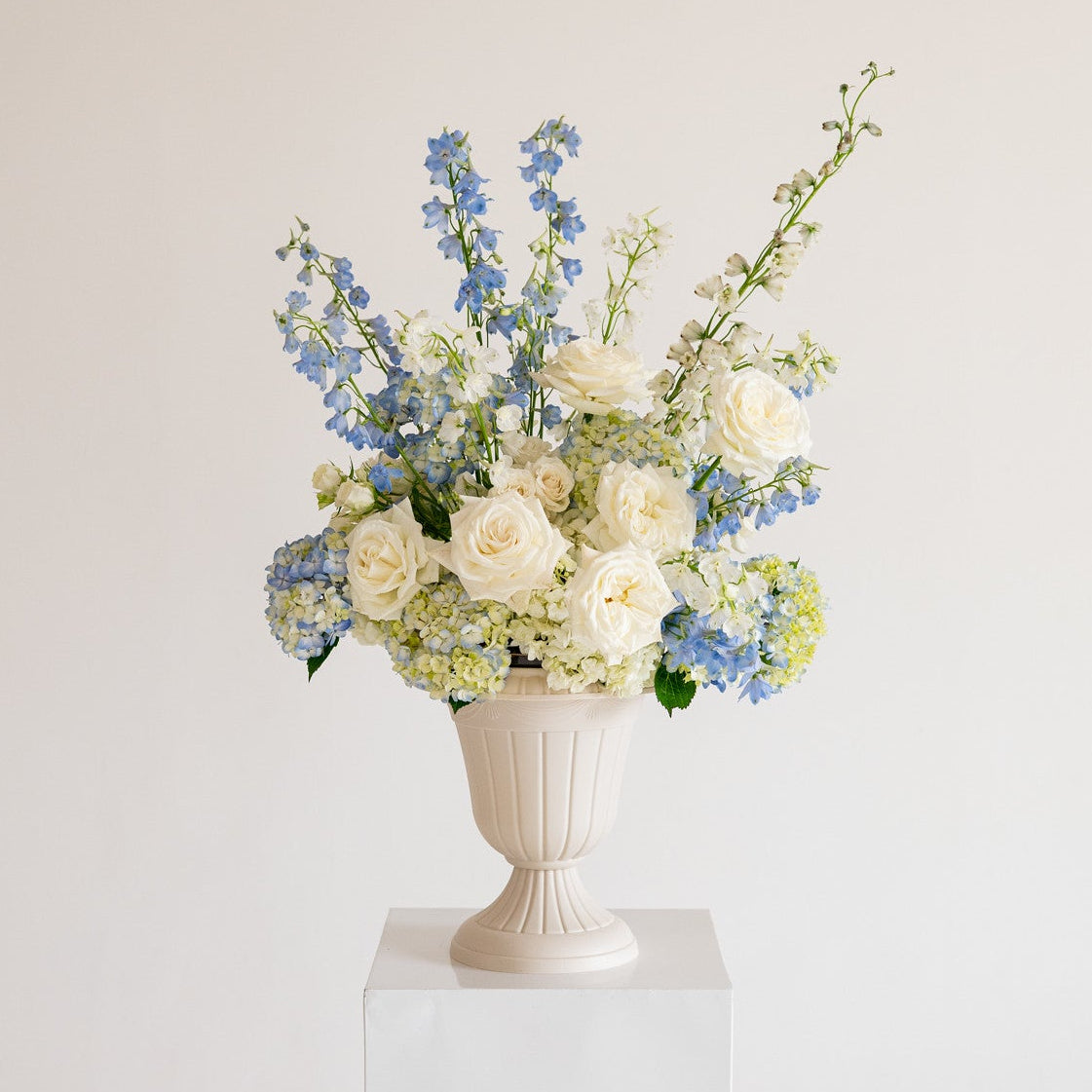 Coastal Hydrangea Large Ceremony Urn Arrangement