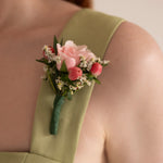 Blush Pink Premade Corsages
