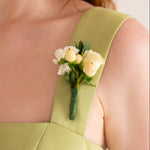 Cream Premade Corsage