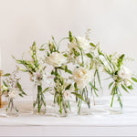 Cream Bud Vases