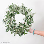 Olive Leaf Candle Ring for Weddings