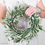 Olive Leaf Candle Ring for Weddings