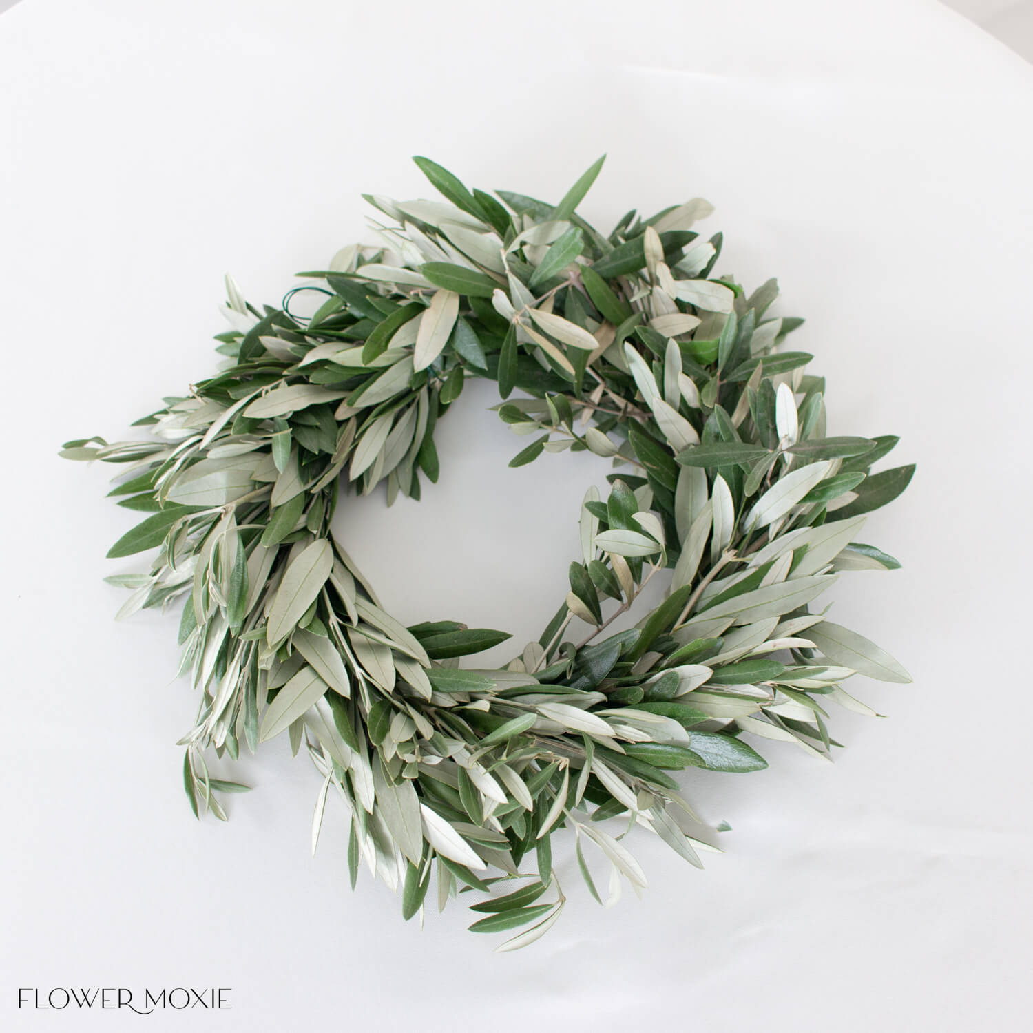 Olive Leaf Candle Ring for Weddings