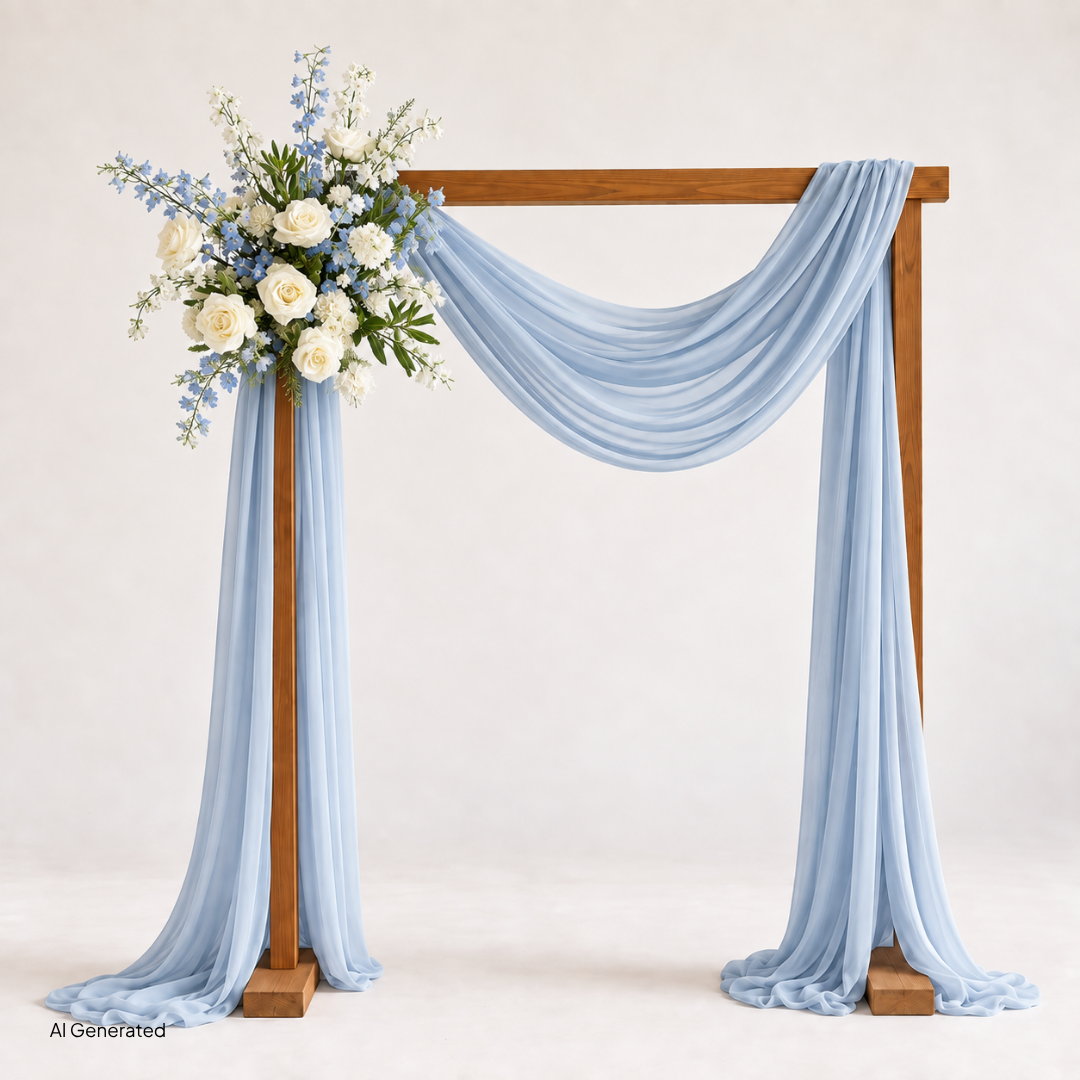 French Blue Large Arch Arrangement